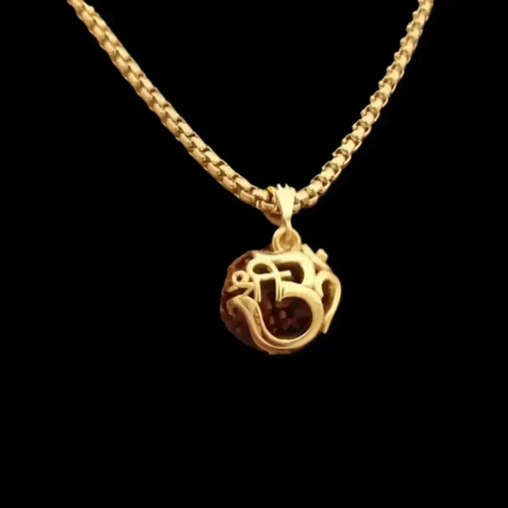 Rudraksha Pendant with Chain